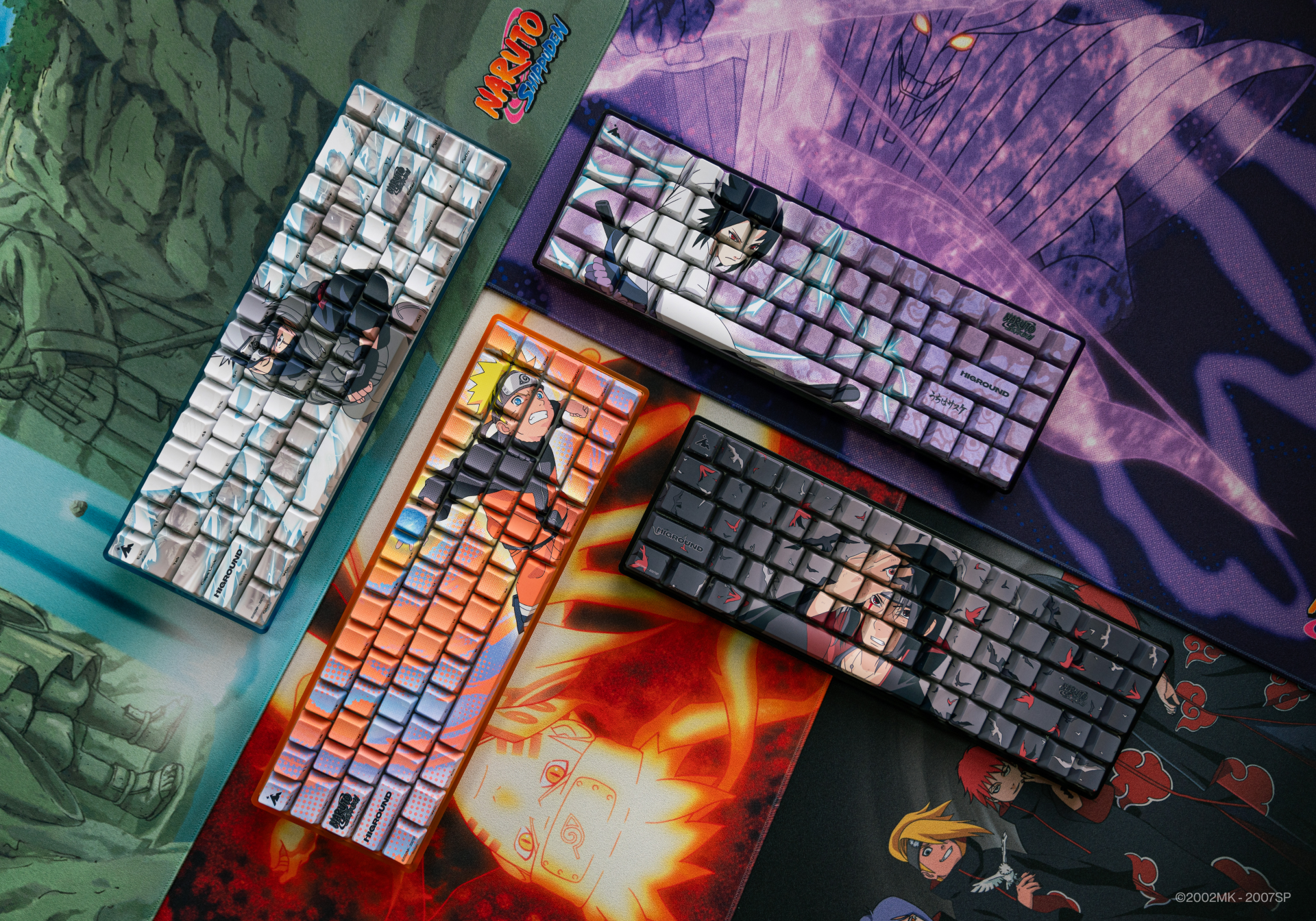 Higround x Naruto Keyboard Collection