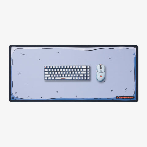 CELSHADE KEYBOARD AND MOUSE ON Higround Control Mousepad XL - CELSHADE