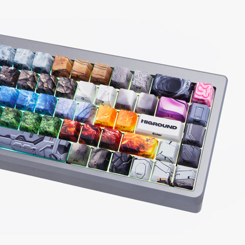 Right detail on EDGLRD x HG Summit 65 Keyboard - Chaos