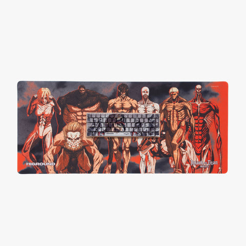 AOT2 x HG Mousepad XL - ALL TITANS