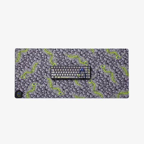 Brain Dead x Higround XL Mousepad with corresponding keyboard