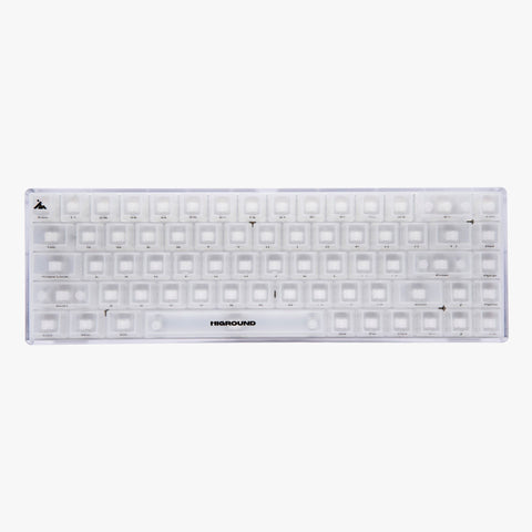 Higround Basecamp 65 Keyboard - OPAL (White Flame Switch)