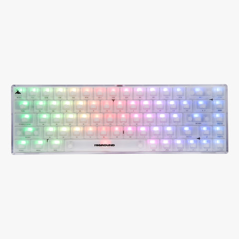Higround Basecamp 65 Keyboard - OPAL (White Flame Switch)