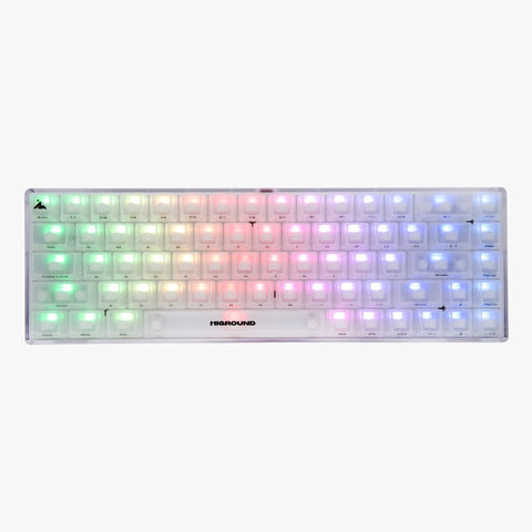 OPAL Base 65 Keyboard - White Flame Switch