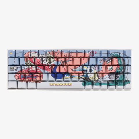 Front of HG World Basecamp 65+ Keyboard - Elise