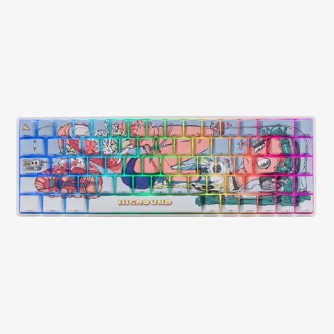 RGB lighting on HG World Basecamp 65+ Keyboard - Elise