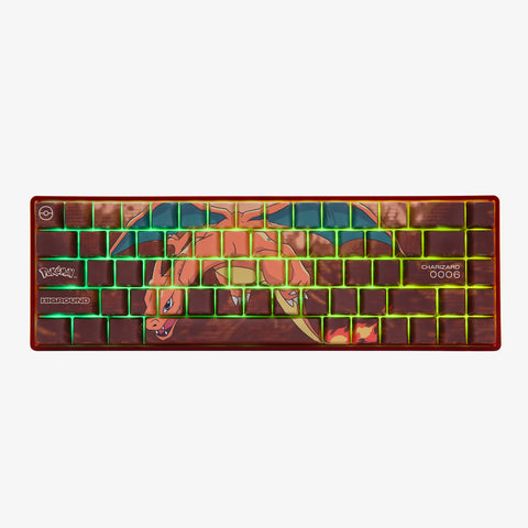 Pokémon + HG Base 65 Keyboard - Charizard