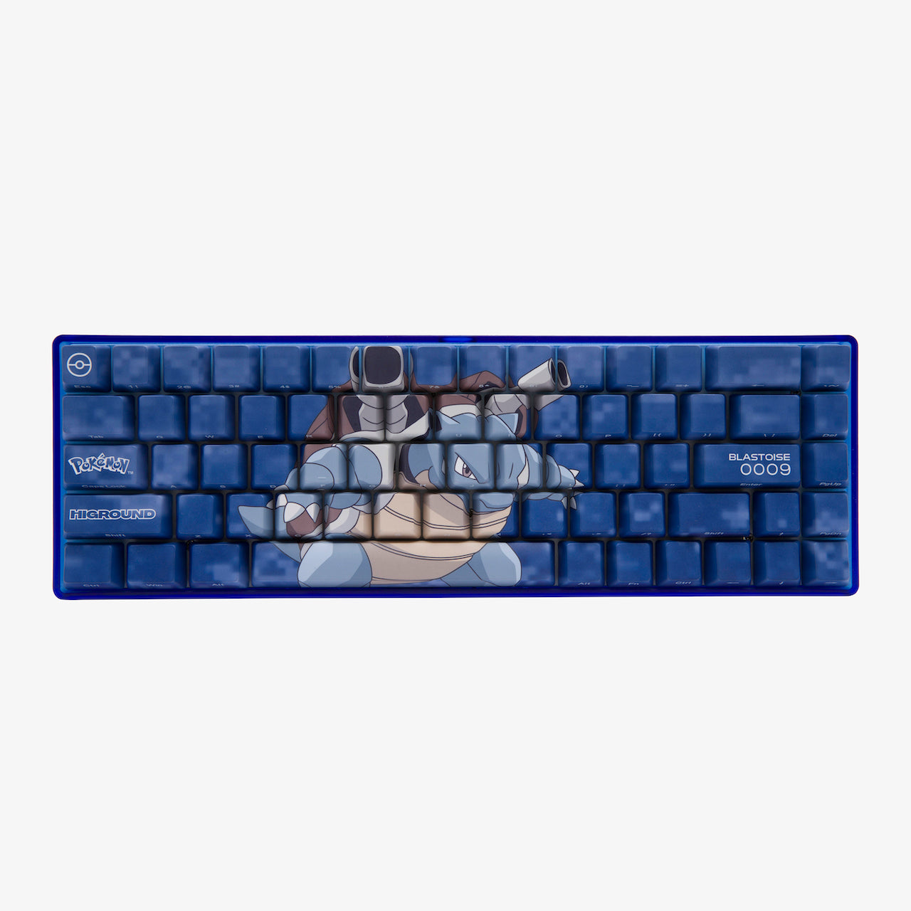 Pokémon + HG Base 65 Keyboard - Blastoise