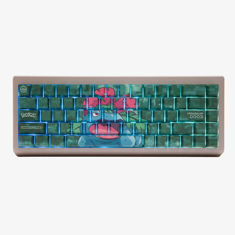 Pokémon + HG Summit 65 Keyboard 2.0 - Venusaur