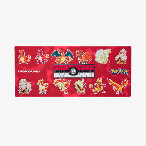 Pokémon + HG Mousepad XL - Fire Type