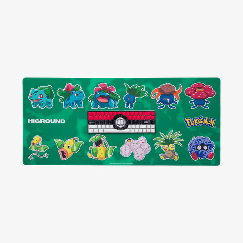 Pokémon + HG Mousepad XL - Grass Type