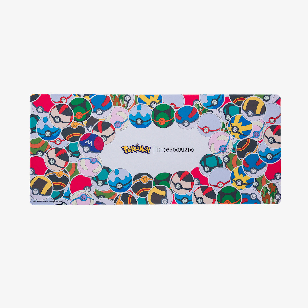 Pokémon + HG Mousepad XL Poké Ball Sticker Higround