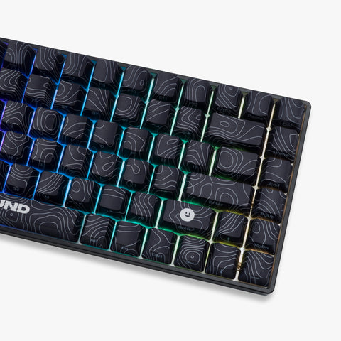 Right detail on Higround Basecamp 75+ Keyboard - BLACKICE