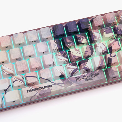 AOT2 x HG Basecamp 65 Keyboard - MIKASA