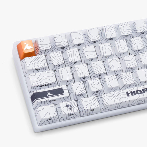 Higround Summit Artisan Keycap - Orange