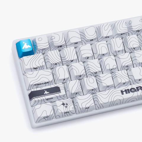 Higround Summit Artisan Keycap - Blue