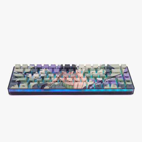 One Piece x HG Basecamp 65HE Keyboard - Zoro