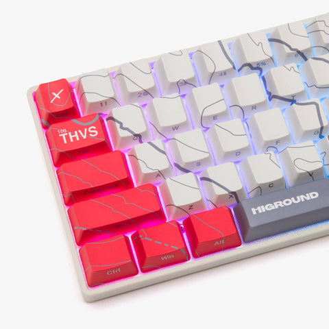 100T x HG Base 65 Keyboard - Cartograph
