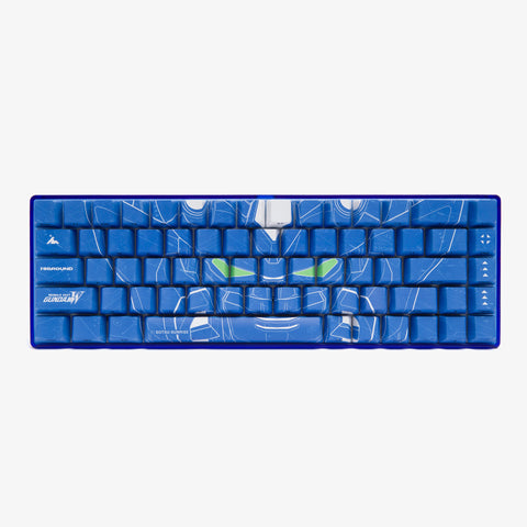 Gundam 68 Keycaps Set - Admiral (Blue)
