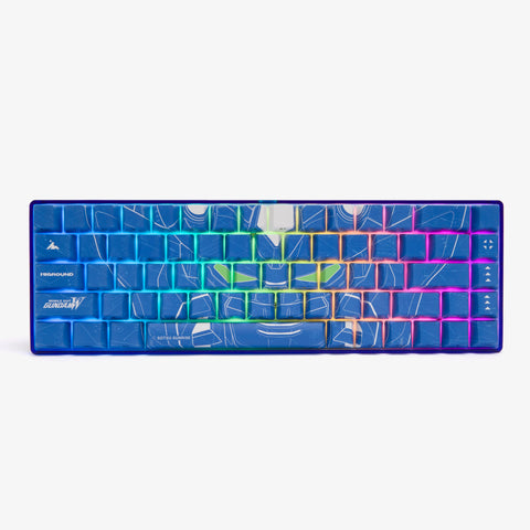 Gundam Basecamp 65 Keyboard - Admiral (Blue)
