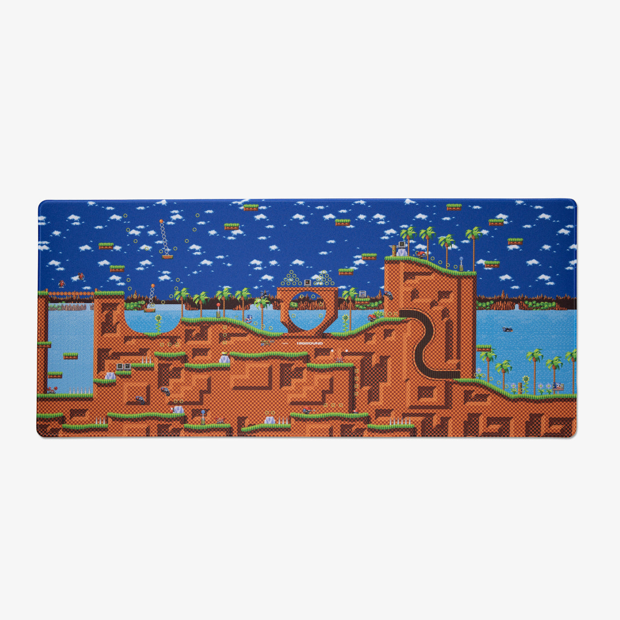 sonic green hill zone map