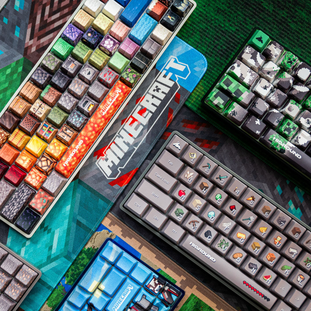 Minecraft Keybored Higround x Minecraft Collection Lookbook