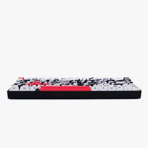 side angle of 100T x HG Basecamp 75+ Keyboard - Team Issue
