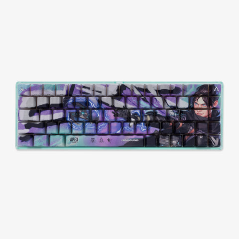 Front of Apex Legends x HG Basecamp 65+ Keyboard - Wraith