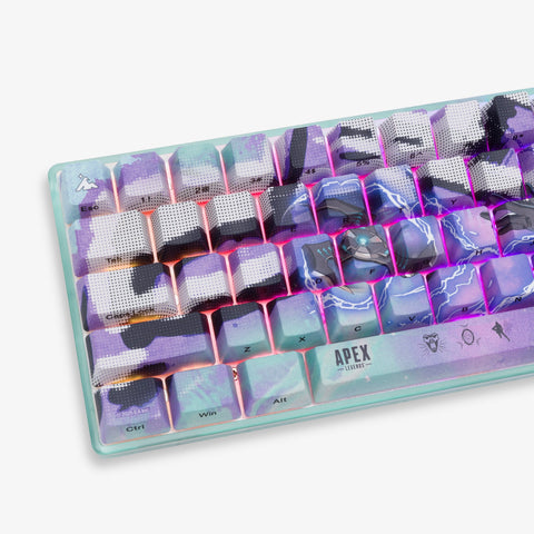 left detail on Apex Legends x HG Basecamp 65+ Keyboard - Wraith