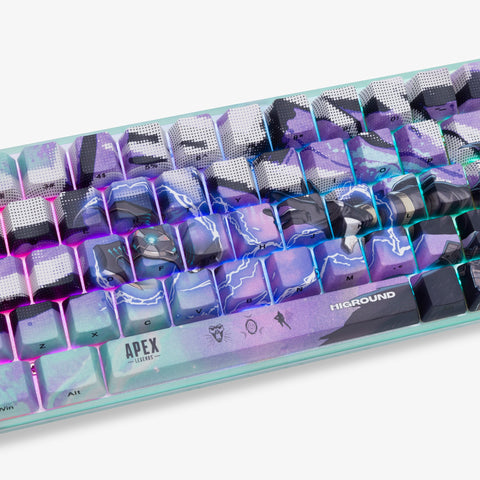 center detail on Apex Legends x HG Basecamp 65+ Keyboard - Wraith