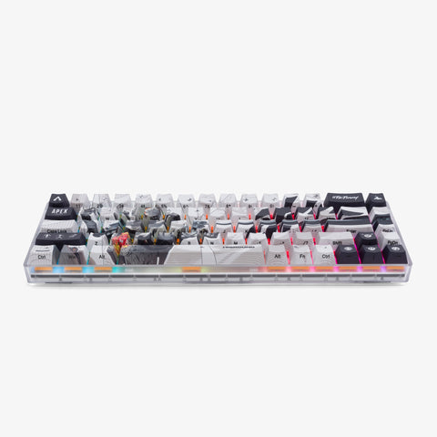 side detail of Apex Legends x HG Basecamp 65+ Keyboard - War Machine