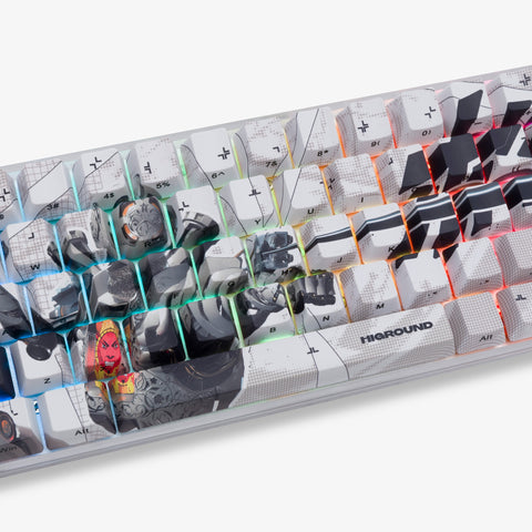 middle detail on Apex Legends x HG Basecamp 65+ Keyboard - War Machine