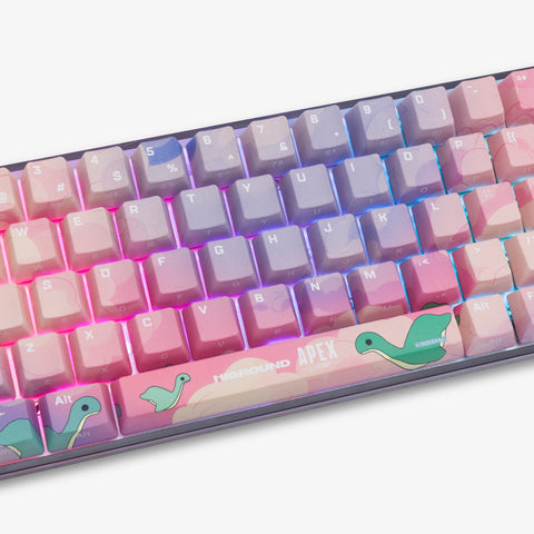 Middle sidde of Apex Legends x HG Basecamp 65+ Keyboard - Nessie