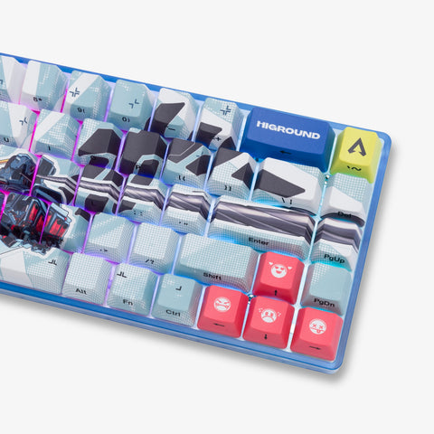 Right detail on Apex Legends x HG Basecamp 65+ Keyboard - Pathfinder Core (BestBuy Exclusive)