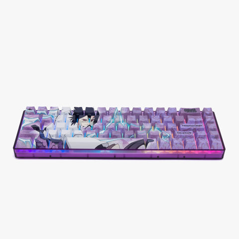 Naruto x Higround Sasuke keyboard angled front face
