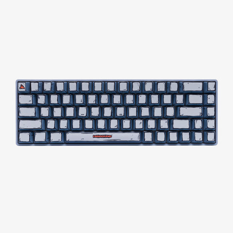 Front of CELSHADE Base 65 Keyboard - Gray