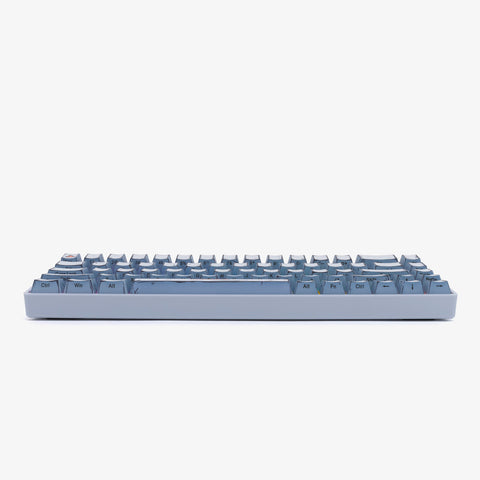 CELSHADE Base 65 Keyboard - GRAY (Milky Switch) front face