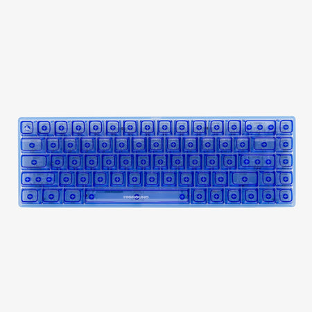 CLEAR SAPPHIRE Basecamp 65 Keyboard (Silent Glacier Switch) – Higround