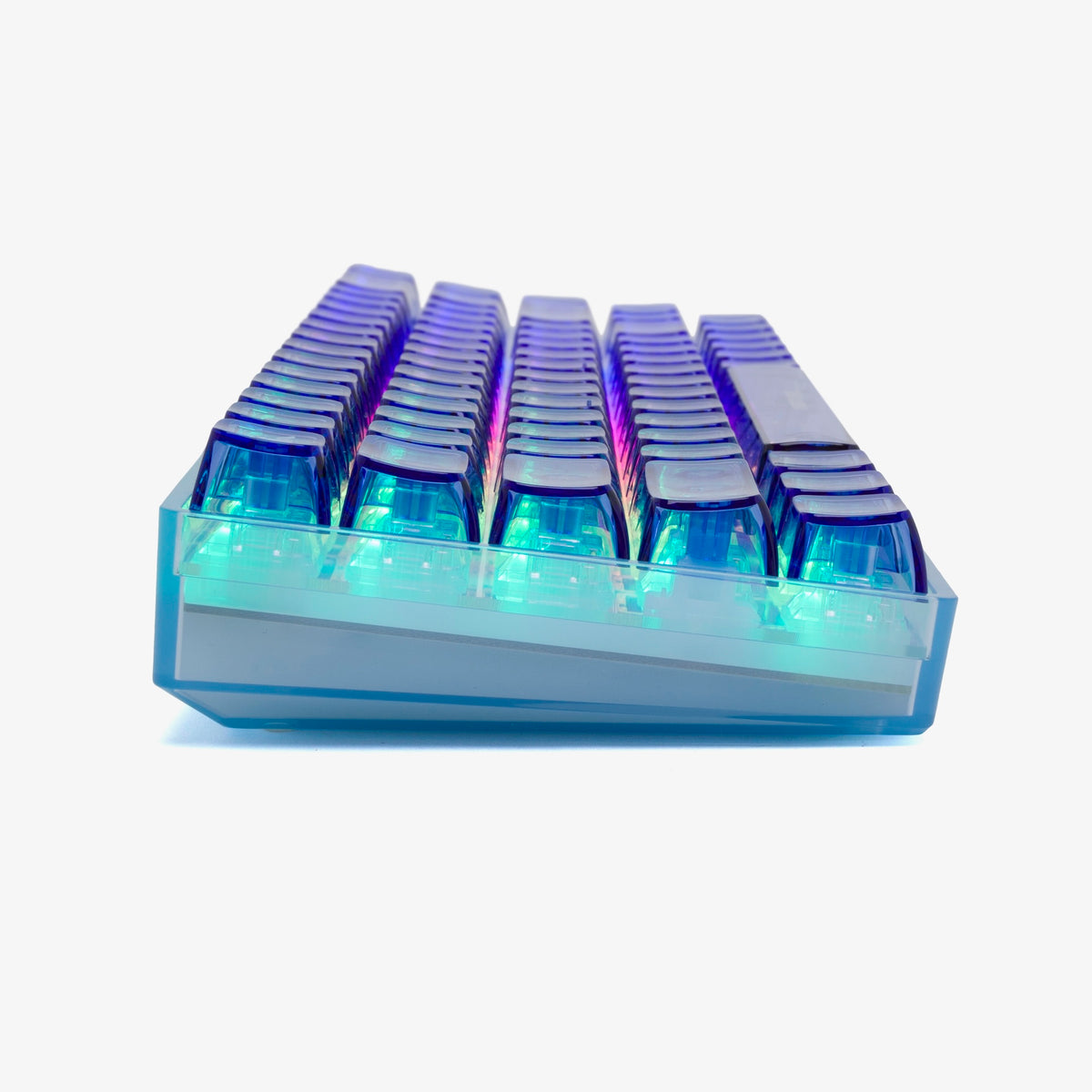 CLEAR SAPPHIRE Basecamp 65 Keyboard (Silent Glacier Switch) – Higround
