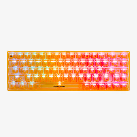 RGB lighting on CLEAR TOPAZ Base 65 Keyboard (Venus Switch)