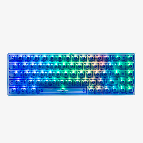 RGB lighting on CLEAR SAPPHIRE Base 65 Keyboard (BW V2 Switch)