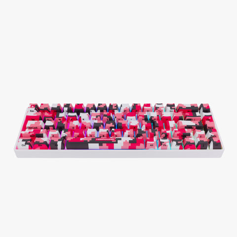 DIGICAMO GRAFX PINK BASECAMP 65 - angled front with visible lettering