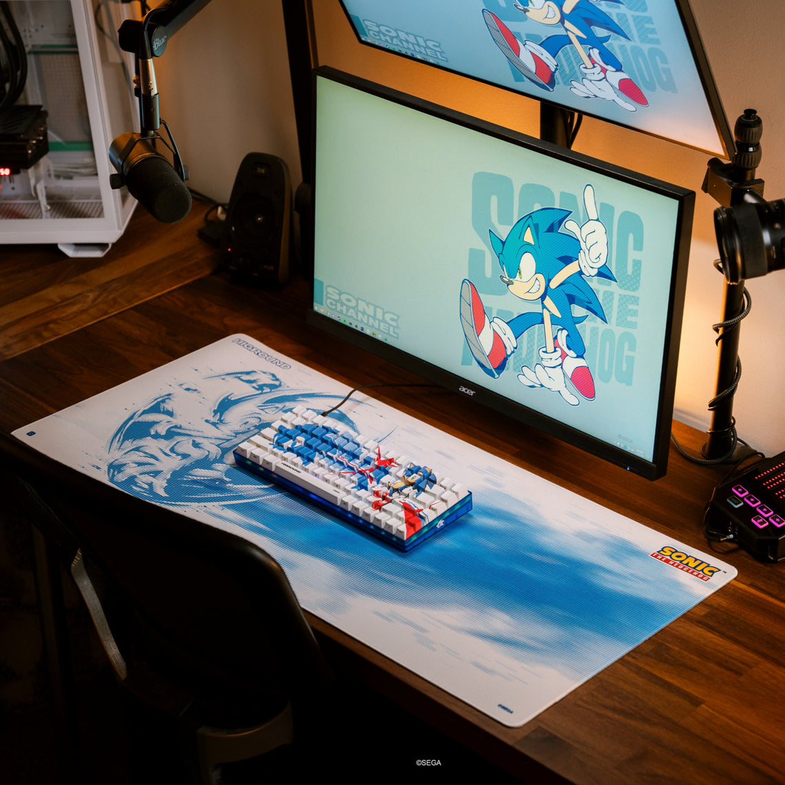 Sega Control Mousepad XL - Blue Blur – Higround