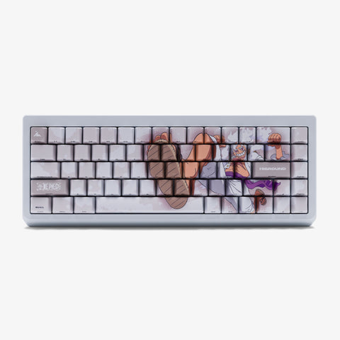 One Piece x HG 68 Keycaps Set - GEAR5 on keyboard