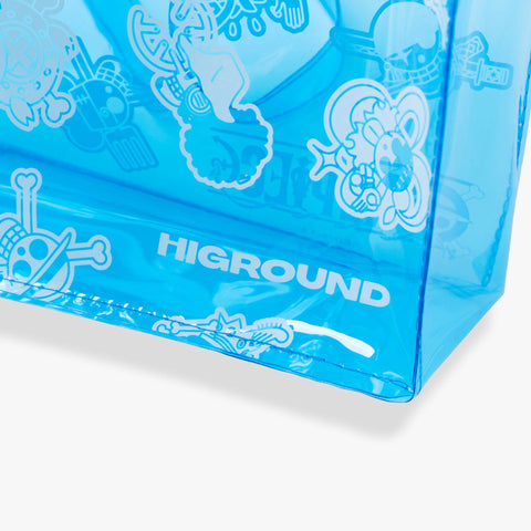 Higround logo on One Piece x HG Jellybag