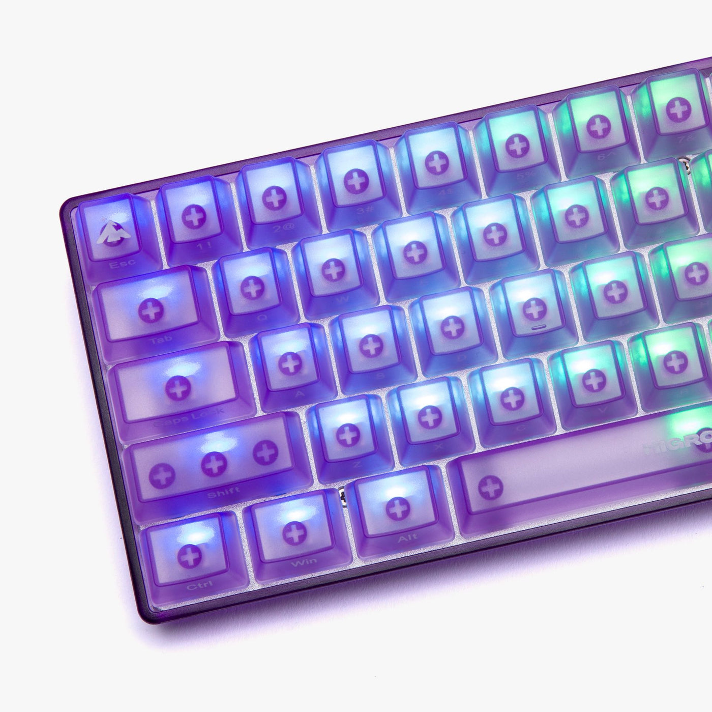 Higround Basecamp 65 Keyboard - AMETHYST (White Flame Switch)