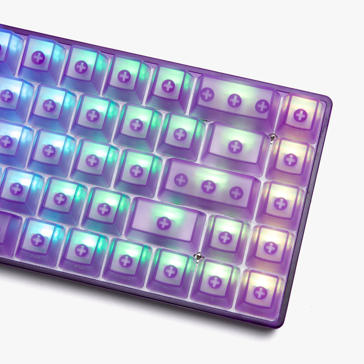 Higround Basecamp 65 Keyboard - AMETHYST (White Flame Switch)