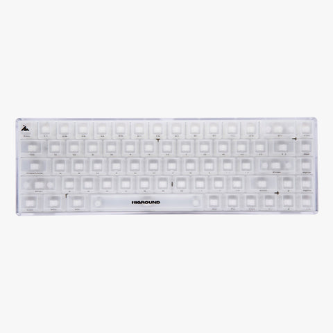 OPAL Base 65 Keyboard - White Flame Switch