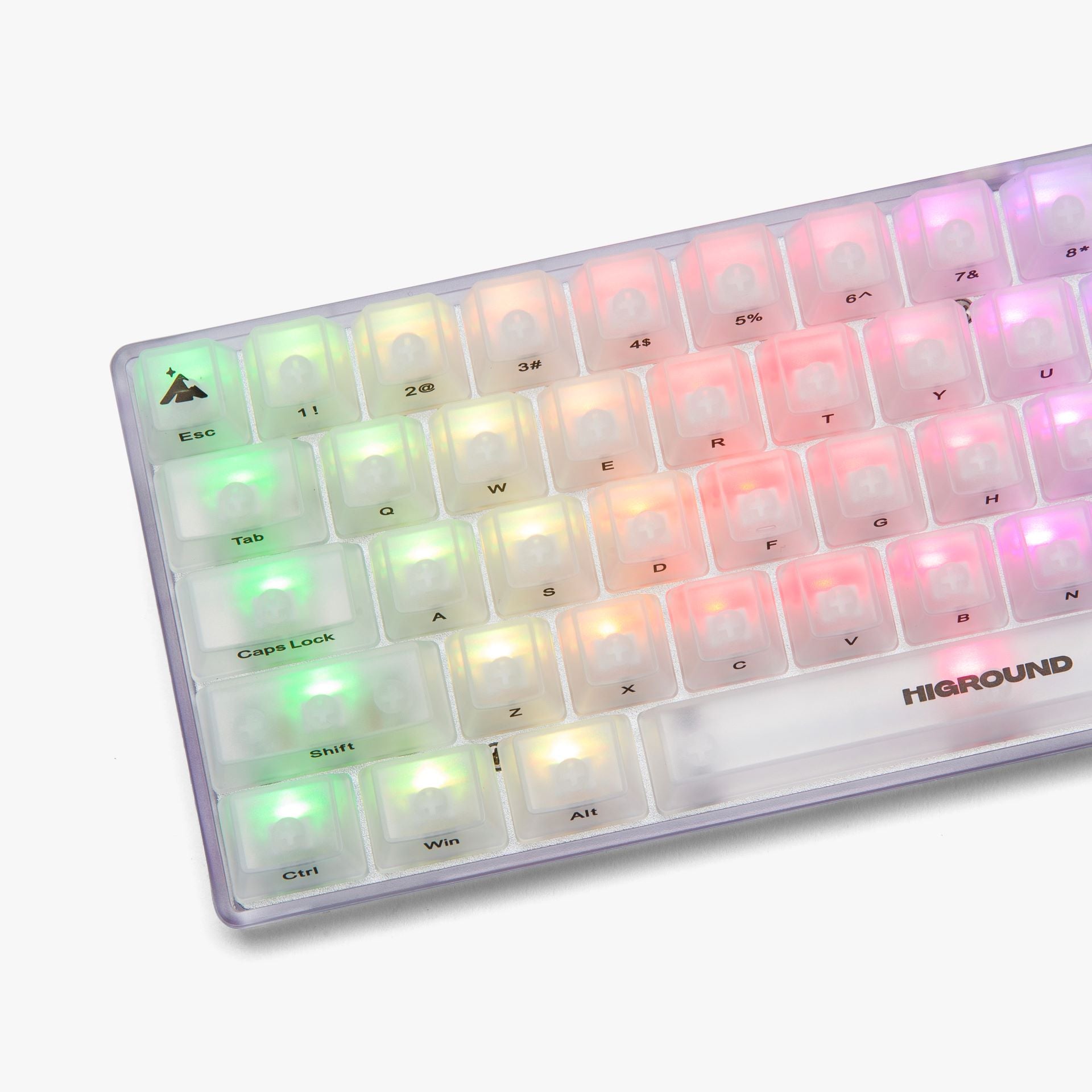 Higround Basecamp 65 Keyboard - OPAL (White Flame Switch)