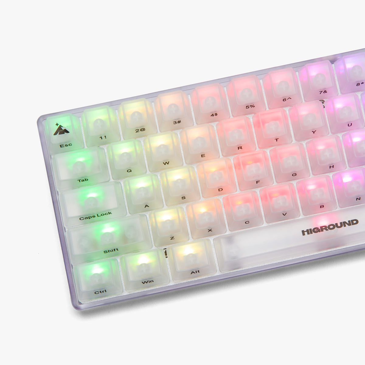 Higround Basecamp 65 Keyboard - OPAL (White Flame Switch)